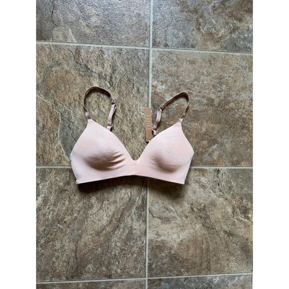 Skims Wireless Form T-shirt Bra Clay Size 32A - Picture 1 of 7